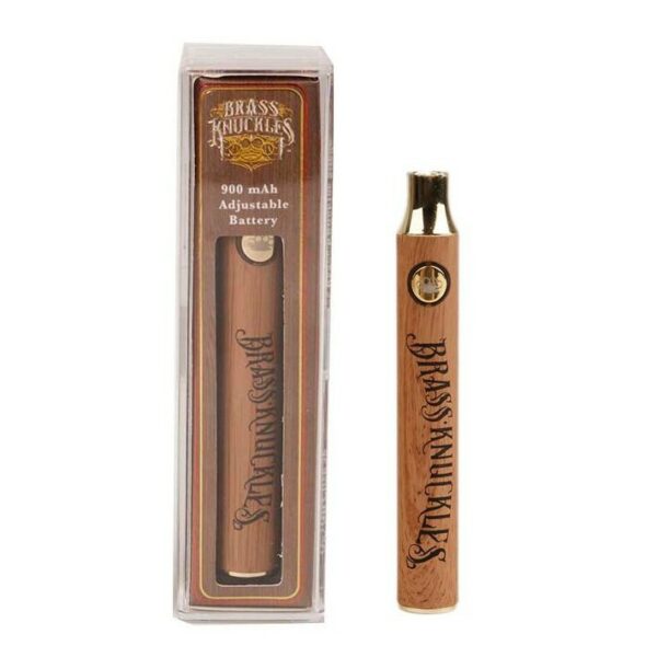 Brass Knuckles – 900mAh Vape Battery (510 thread) | CannaBlossom Canada
