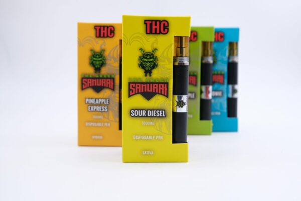 Green Samurai – Disposable Vapes – Sativa – 1ml | CannaBlossom Canada