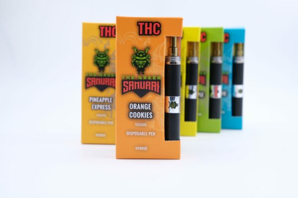Green Samurai – Disposable Vapes – Sativa – 1ml | CannaBlossom Canada