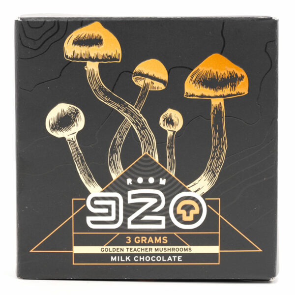 Room 920 – Mushroom Chocolate Bar – Milk Chocolate – 3 Grams | CannaBlossom Canada
