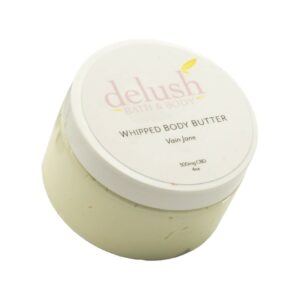 Delush Bath and Body – Whipped Body Butter – Vain Jane 300mg CBD | CannaBlossom Canada