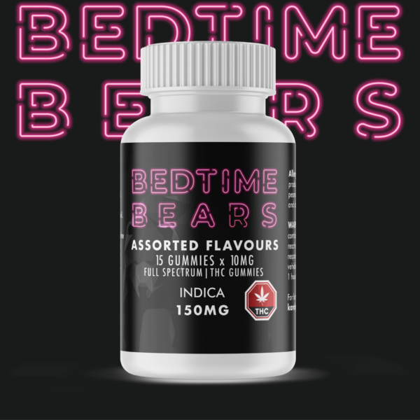 Bedtime Bears – Indica (150mg) | CannaBlossom Canada