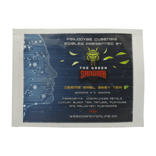 The Green Samurai – Creme Earl Grey Tea – 3000mg | CannaBlossom Canada
