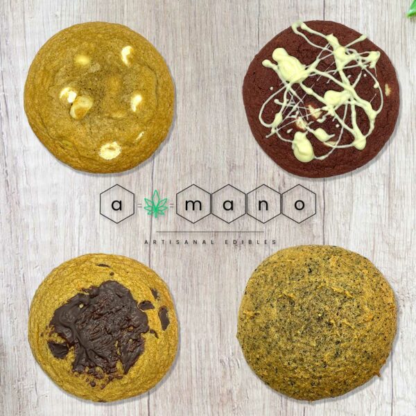 Amano Edibles – Cookies – 200mg | CannaBlossom Canada