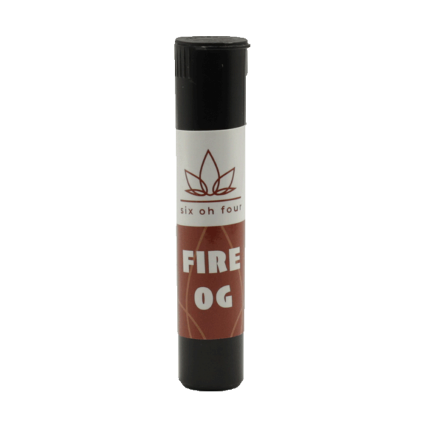 Six Oh Four – CO2 Extracted Vapes – Fire OG – 1ml | CannaBlossom Canada