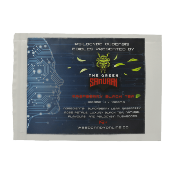 The Green Samurai – Raspberry Black Tea – 1000mg | CannaBlossom Canada